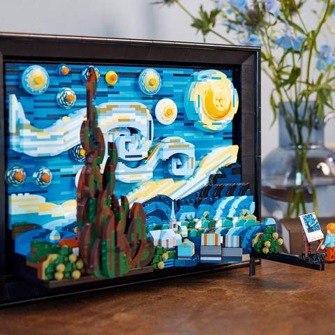 Lego and MoMA's Gorgeous New 'Starry Night' Kit Lets You Make Your Own Van Gogh Masterpiece