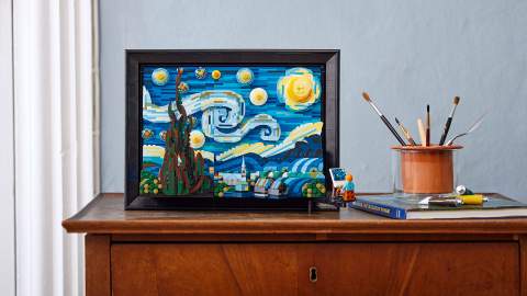 Lego and MoMA's Gorgeous New 'Starry Night' Kit Lets You Make Your Own Van Gogh Masterpiece