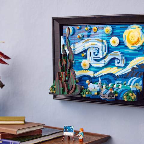 Lego and MoMA's Gorgeous New 'Starry Night' Kit Lets You Make Your Own Van Gogh Masterpiece