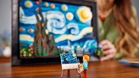 Lego and MoMA's Gorgeous New 'Starry Night' Kit Lets You Make Your Own Van Gogh Masterpiece