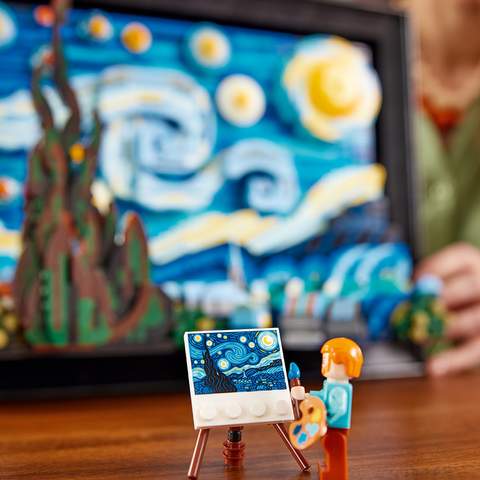 Lego and MoMA's Gorgeous New 'Starry Night' Kit Lets You Make Your Own Van Gogh Masterpiece