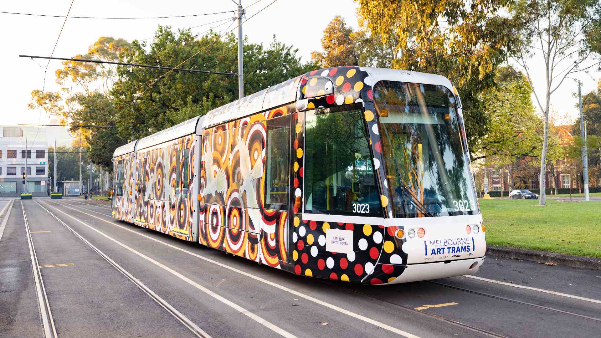 A Fresh Fleet of First Nations-Designed Art Trams Is Taking to the Streets for Rising Festival