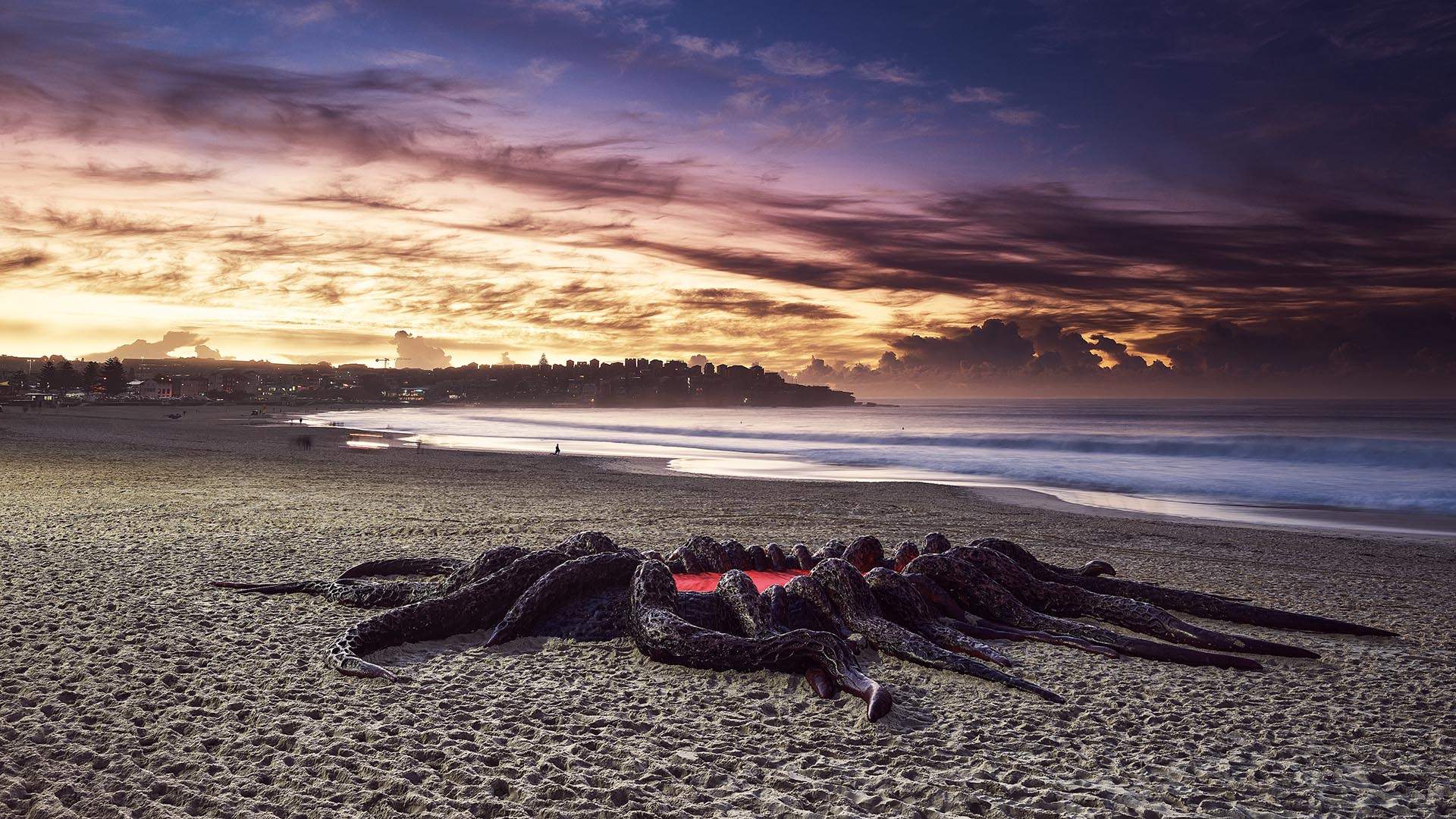 The Upside Down Has Arrived Down Under: A Giant 'Stranger Things' Rift Has Taken Over Bondi Beach