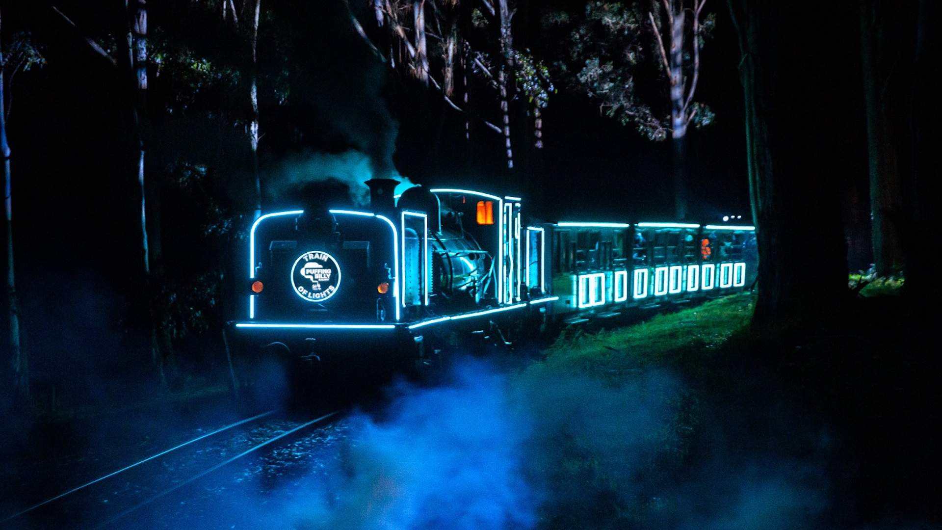 All Aboard: Puffing Billy Is Getting Transformed with Another Immersive Light Experience