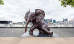 A Bunch of Cute Endangered Animal Sculptures Have Made Their Home Beside the Yarra