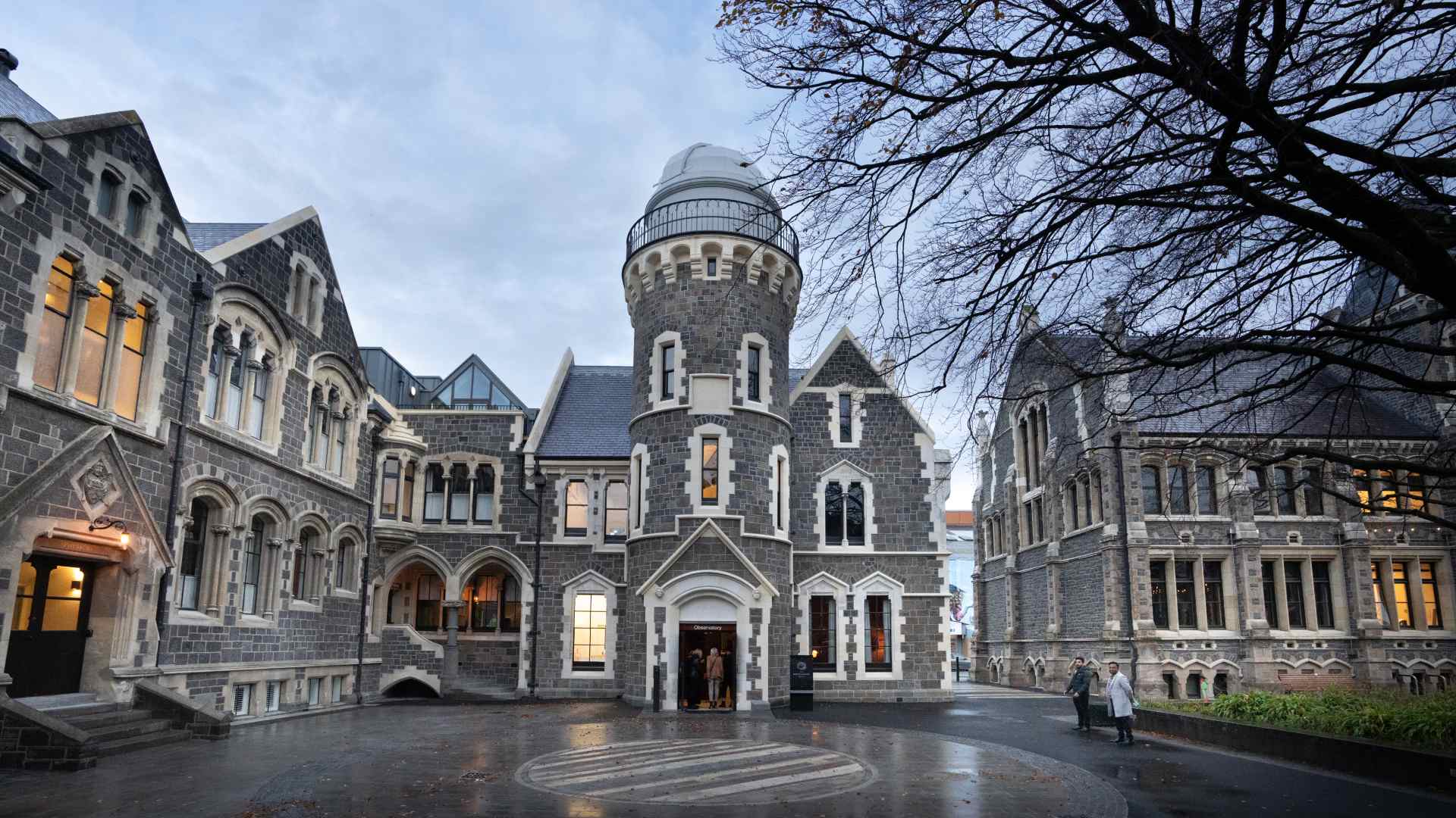Christchurch's Observatory Hotel Is Now Open As Part of Its $290 Million Arts Centre Quake Restoration