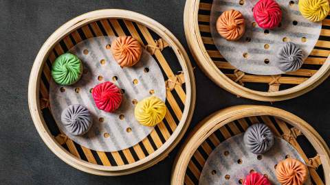 Din Tai Fung Rainbow Dumplings