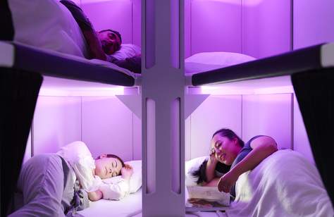You'll Be Able to Slumber in the Sky in Air New Zealand's Lie-Flat Economy Sleeping Pods From 2024 