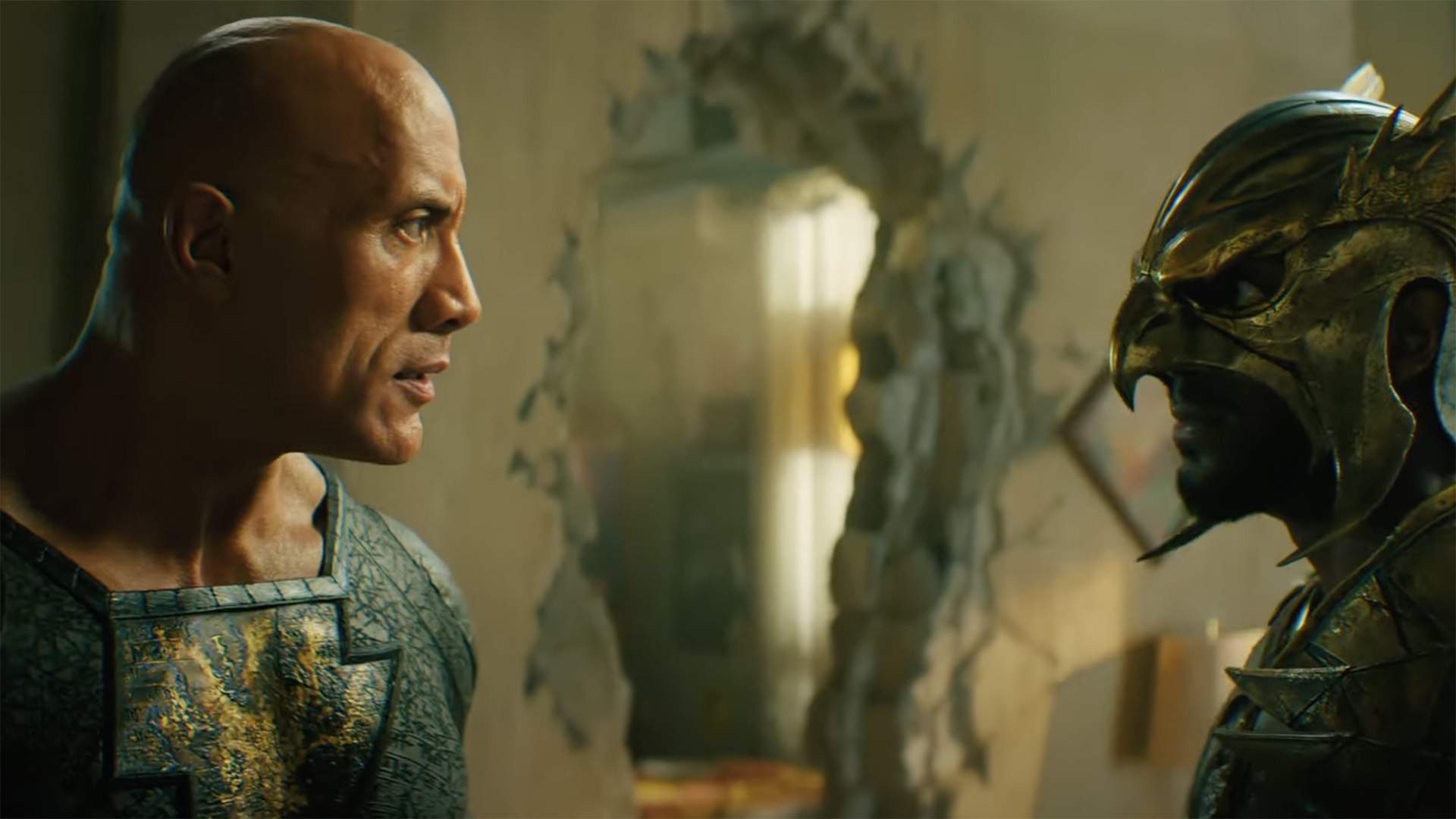 Dwayne Johnson Gets Superpowers (and Joins Another Franchise) in the First 'Black Adam' Trailer