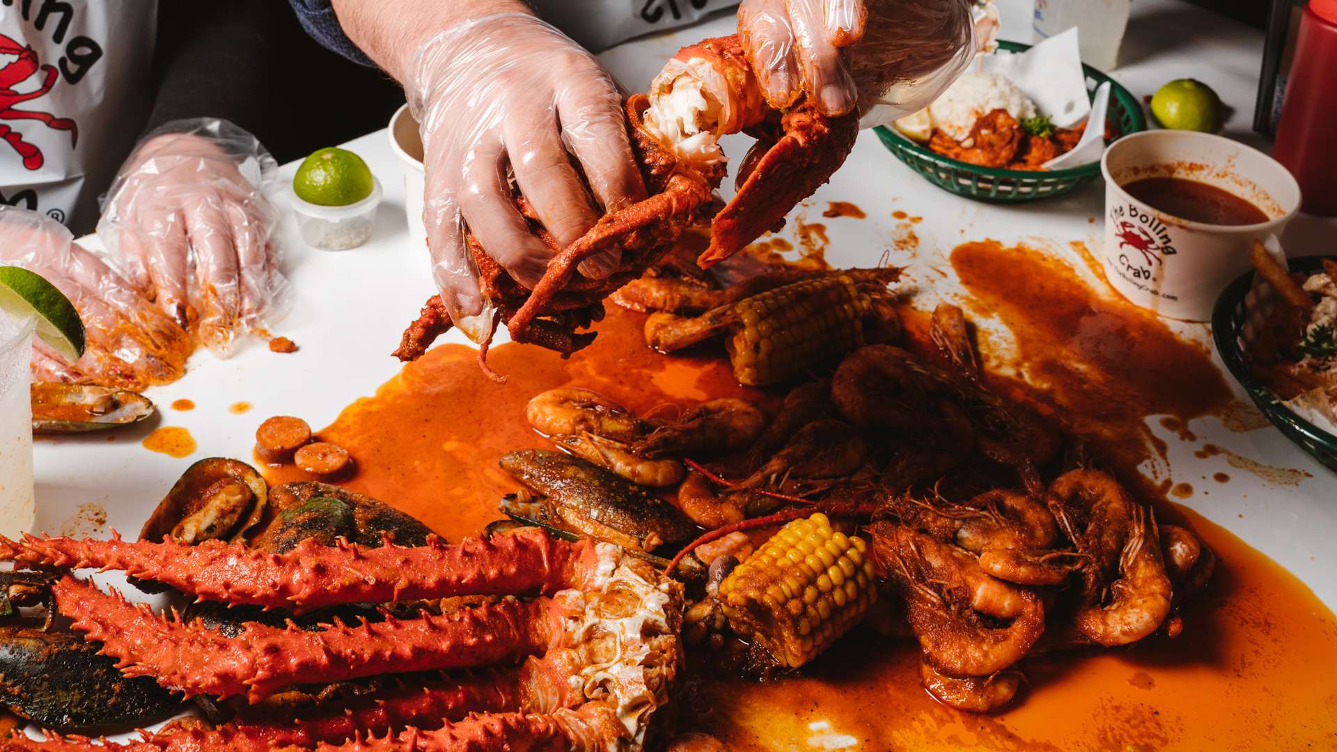 USA's CajunStyle Seafood Sensation The Boiling Crab Has Opened Its