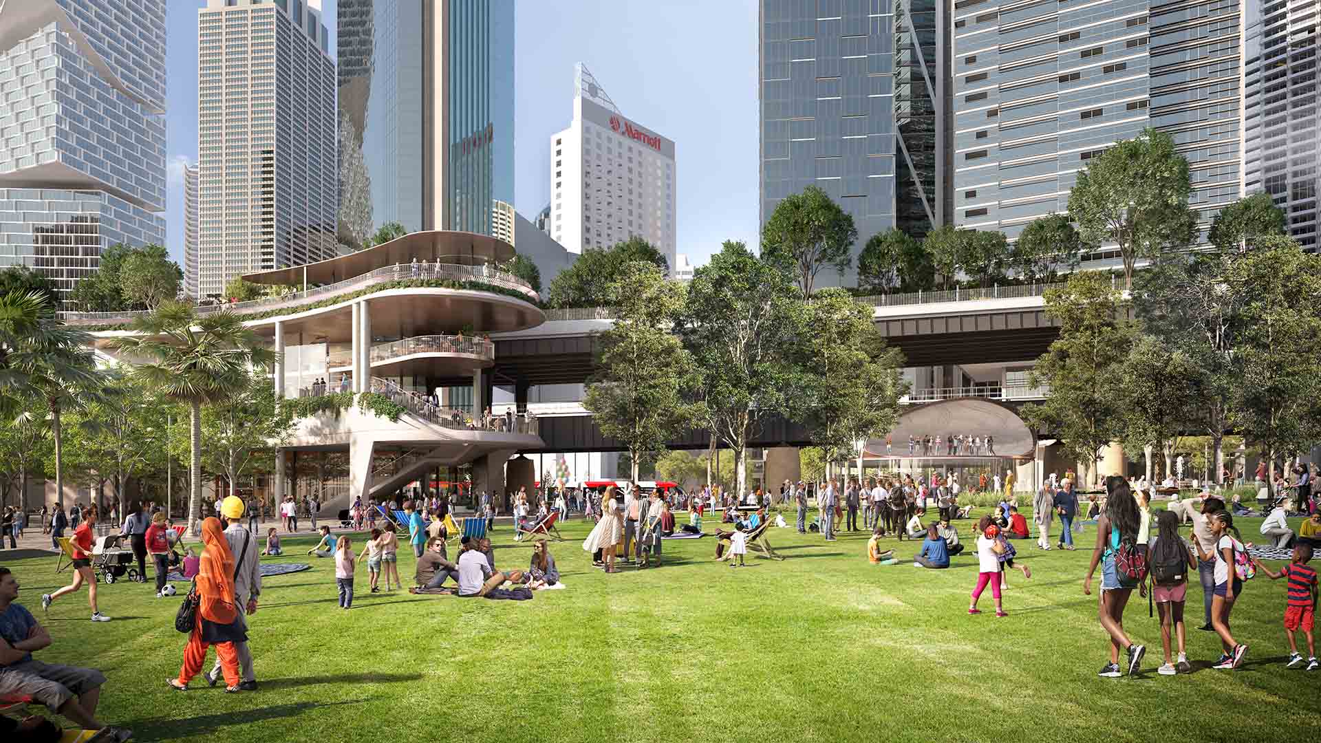 Sydney Might Get Its Own High Line-Style Park in a Huge Circular Quay and Cahill Expressway Revamp