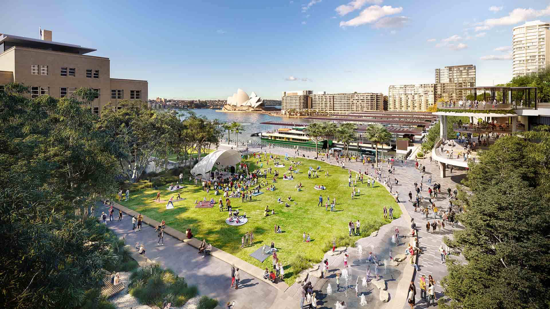 Sydney Might Get Its Own High Line-Style Park in a Huge Circular Quay and Cahill Expressway Revamp
