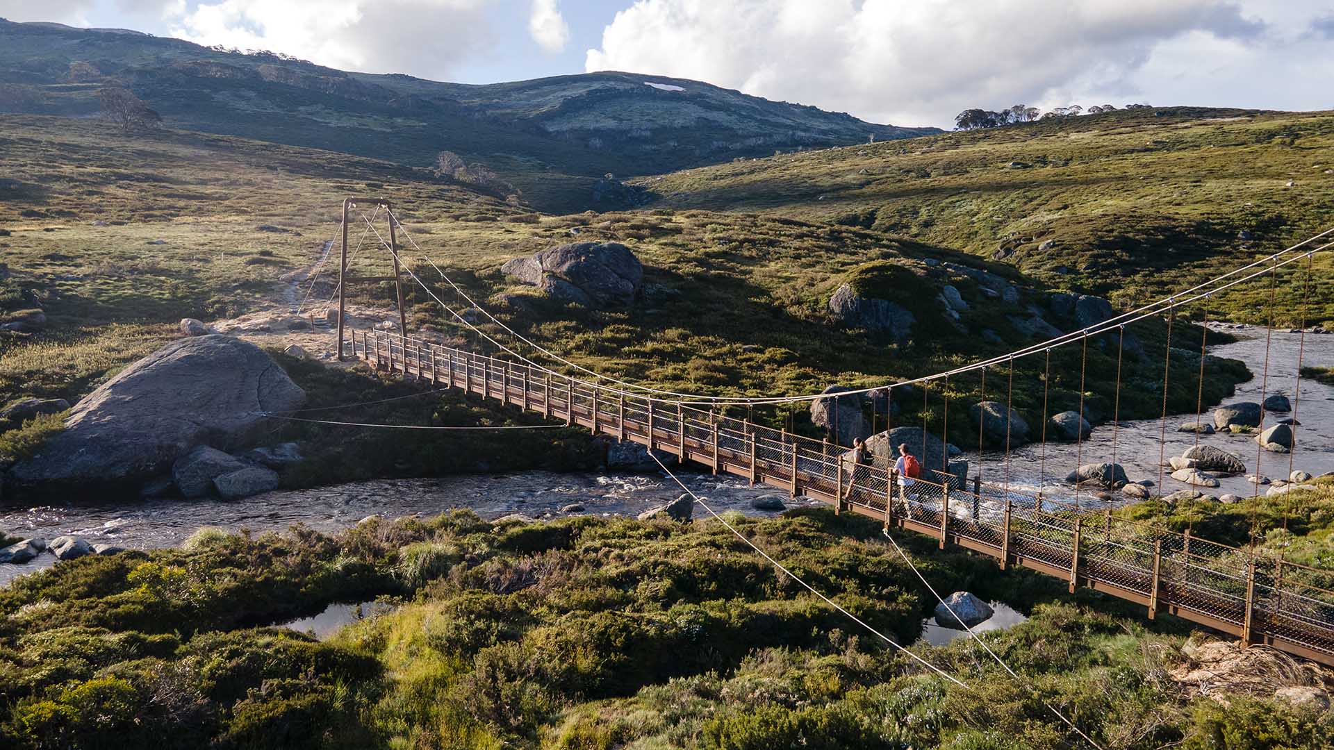 Australia's Highest Suspension Bridge Has Opened in the Snowy Mountains for Spectacular Alpine Walks