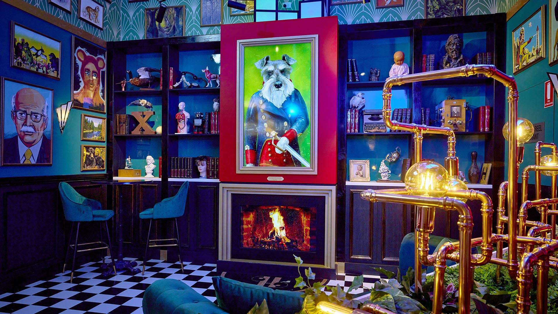 This Is What You Can Expect at Hijinx Hotel, Australia's Nostalgic and OTT New Challenge Room Bar