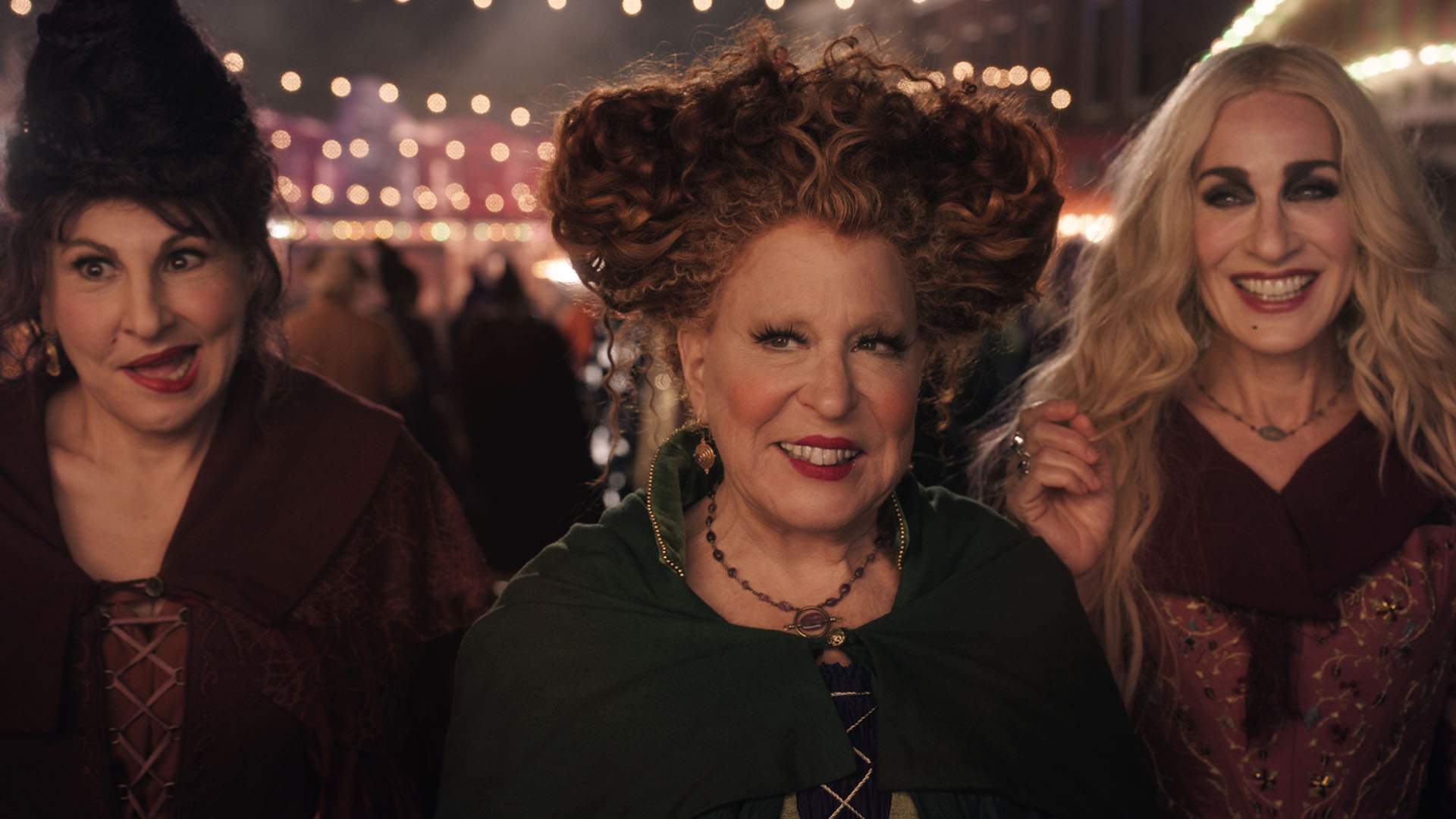 The Sanderson Sisters Run Amok, Amok, Amok in Disney+'s Full 'Hocus Pocus 2' Trailer