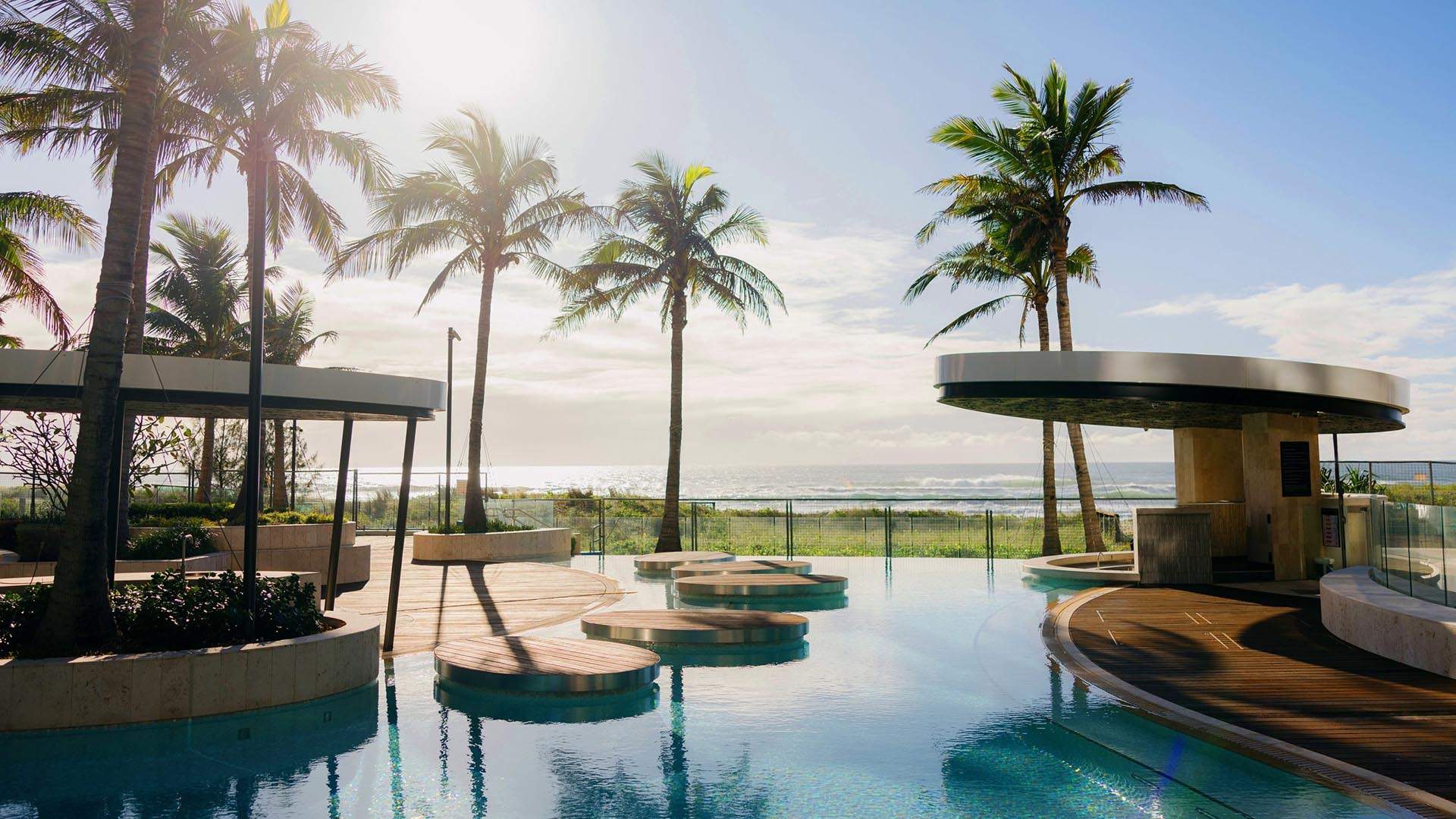 The Langham Is the New Five-Star Gold Coast Hotel with Beachfront Access and a Swim-Up Pool Bar