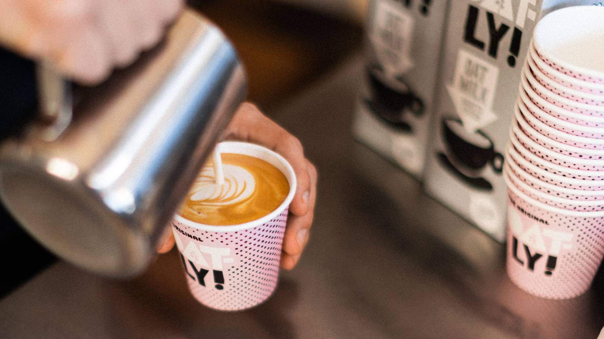 You Could Score a Free Cup of Coffee Any Day For a Week with Oatly's Oat Dealer Network