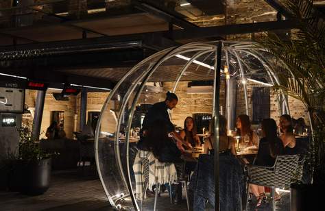 Dining Domes at 6HEAD