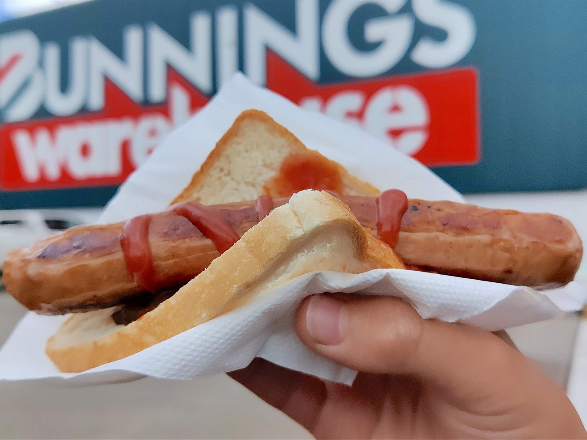 And all was right with the world once again!! First Bunnings snag