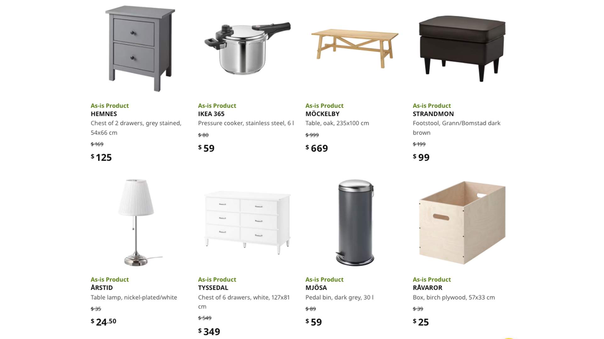 Ikea products