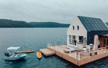 Background image for The Second Iteration of Floating Villa Lilypad Has Reopened in Sydney