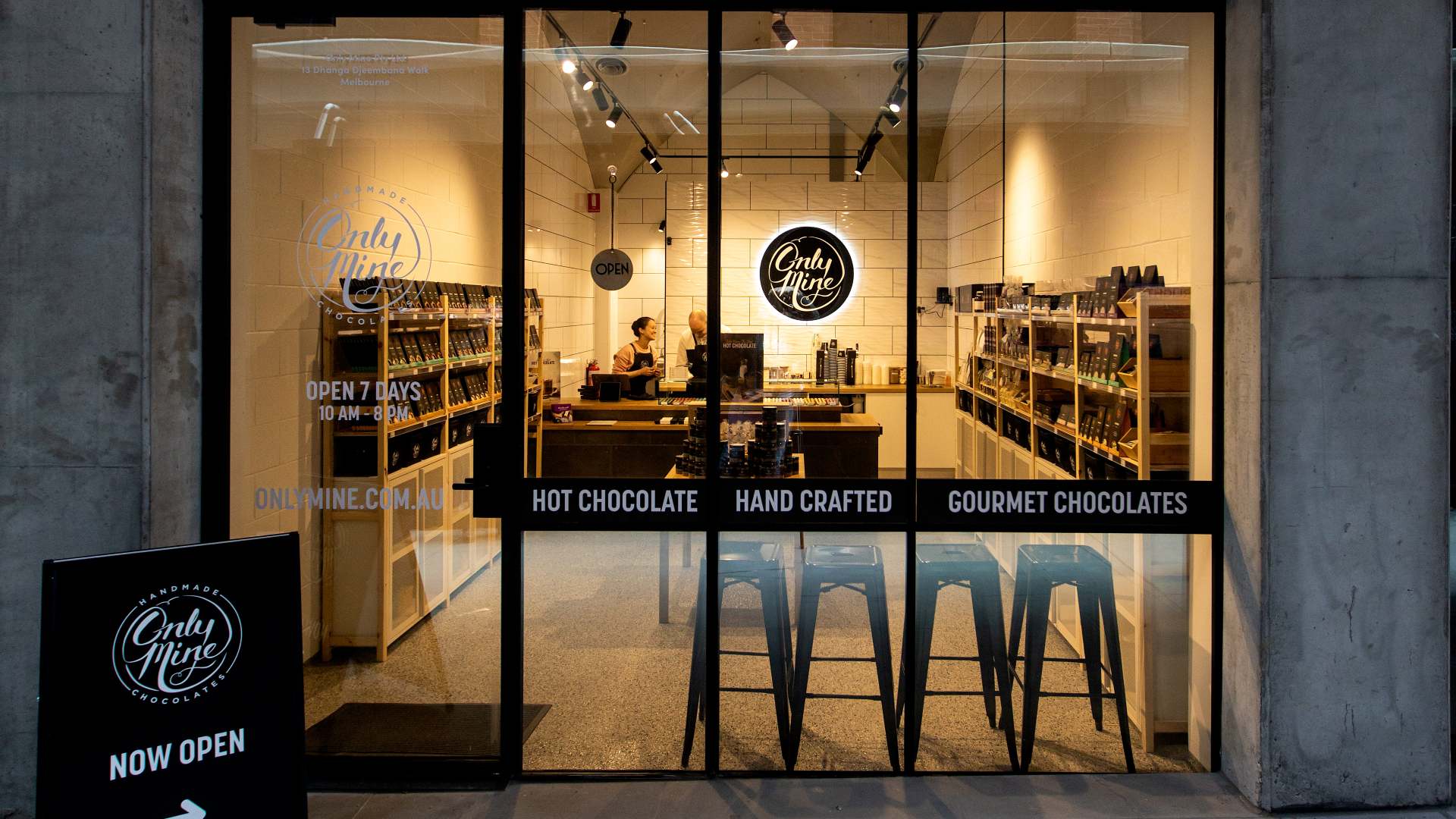 Only Mine Chocolaterie Just Opened Its Third Store in the Queen Vic's New Munro Development