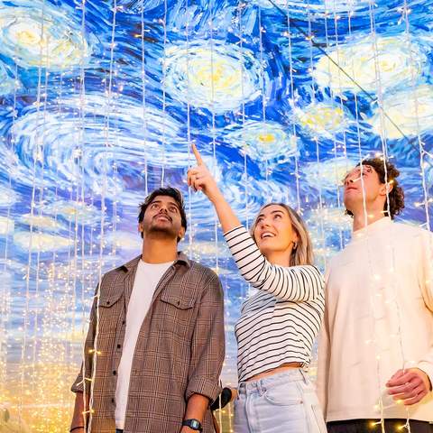 Dazzling Multi-Sensory Exhibition 'Van Gogh Alive' Is Bringing Its Stars and Sunflowers Back to Sydney