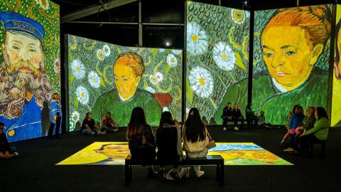 Dazzling Multi-Sensory Exhibition 'Van Gogh Alive' Is Bringing Its Stars and Sunflowers Back to Sydney