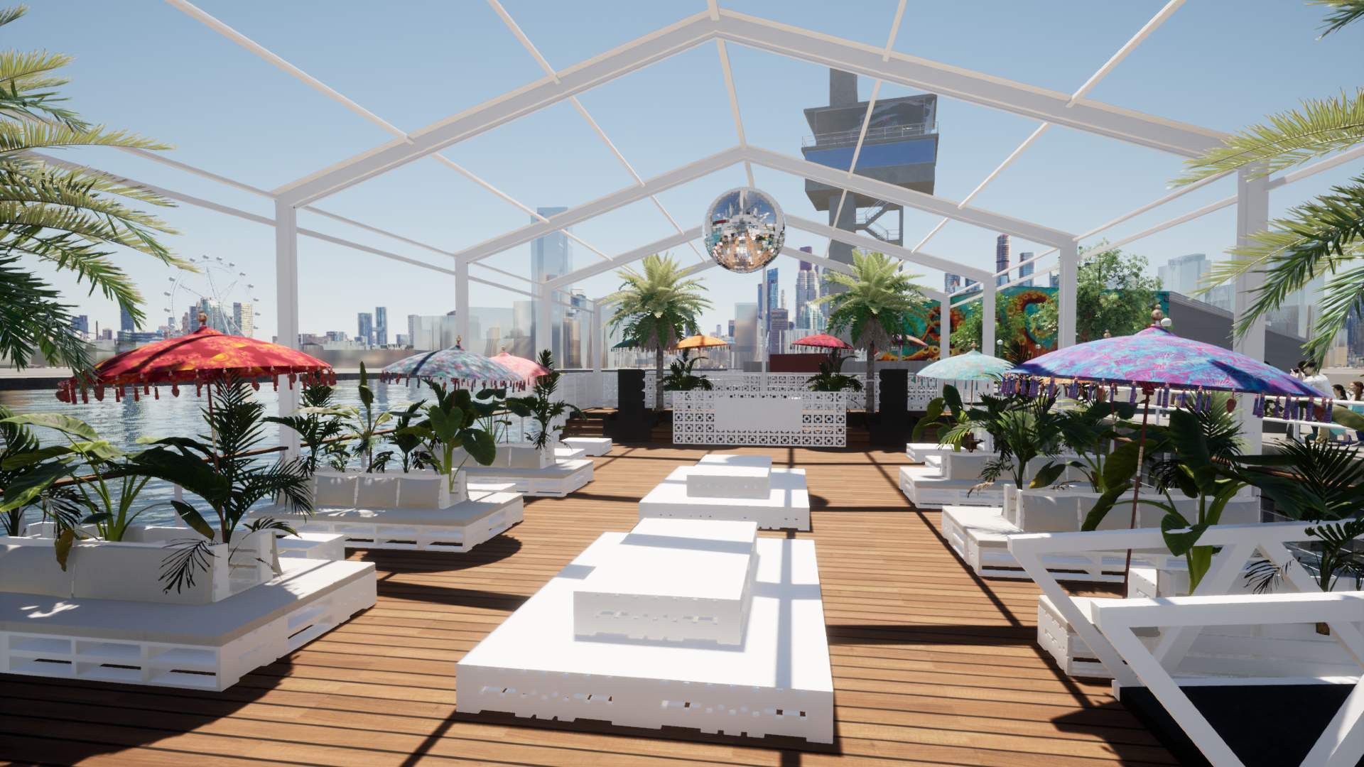 Melbourne's First Floating Openair Nightclub Is Coming to Docklands This Spring