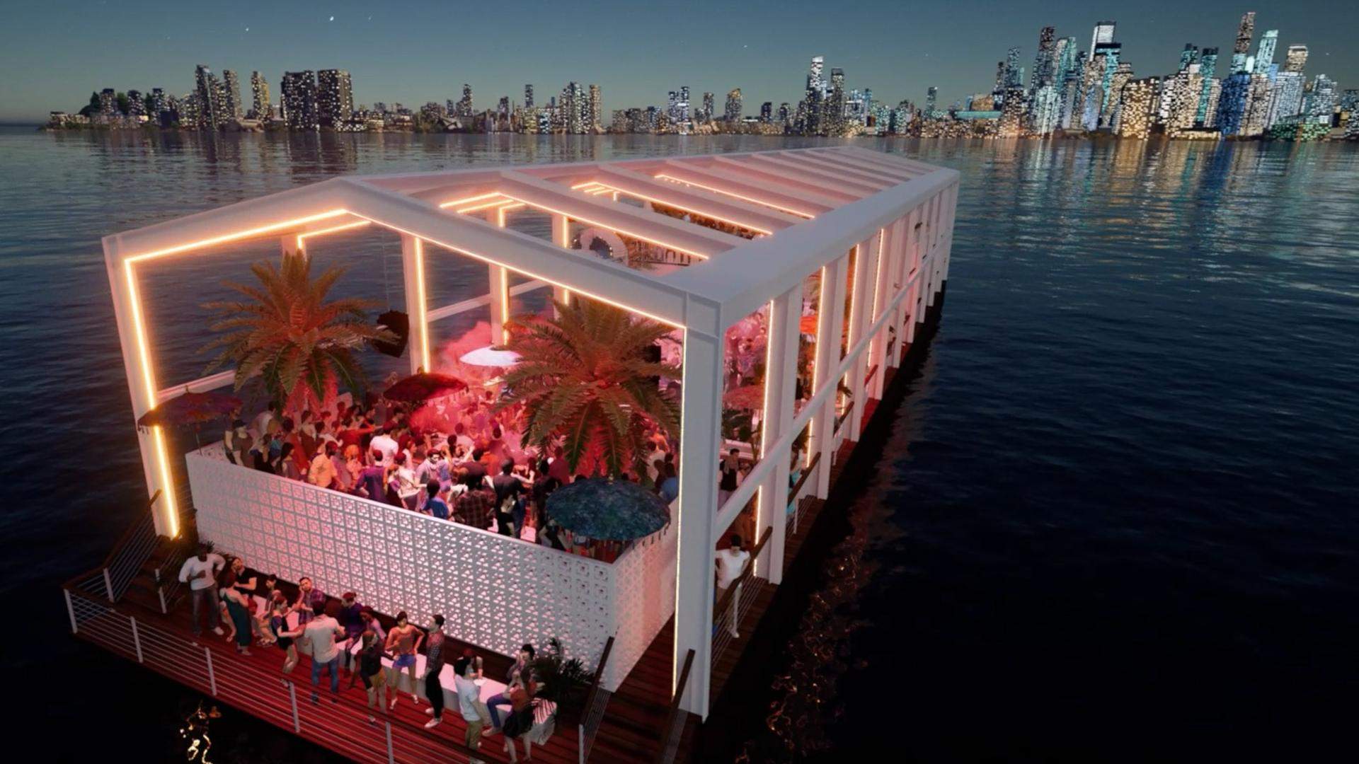 Melbourne's First Floating Openair Nightclub Is Coming to Docklands This Spring