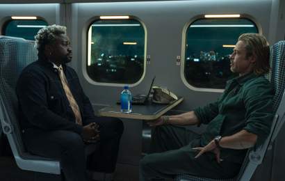 Background image for All About That 'Bullet Train': Brian Tyree Henry Chats Banter, Brotherhood and Beating Up Brad Pitt