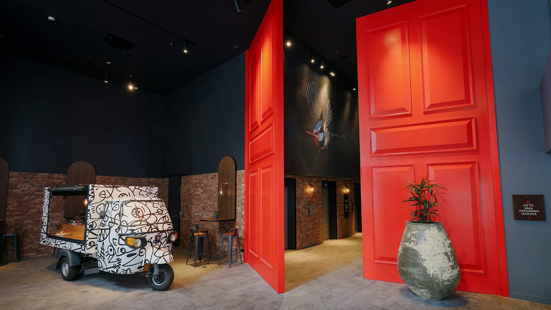 Brisbane's First Hotel Indigo Boasts a Japanese Eatery and 'Boy Swallows Universe'-Inspired Mural