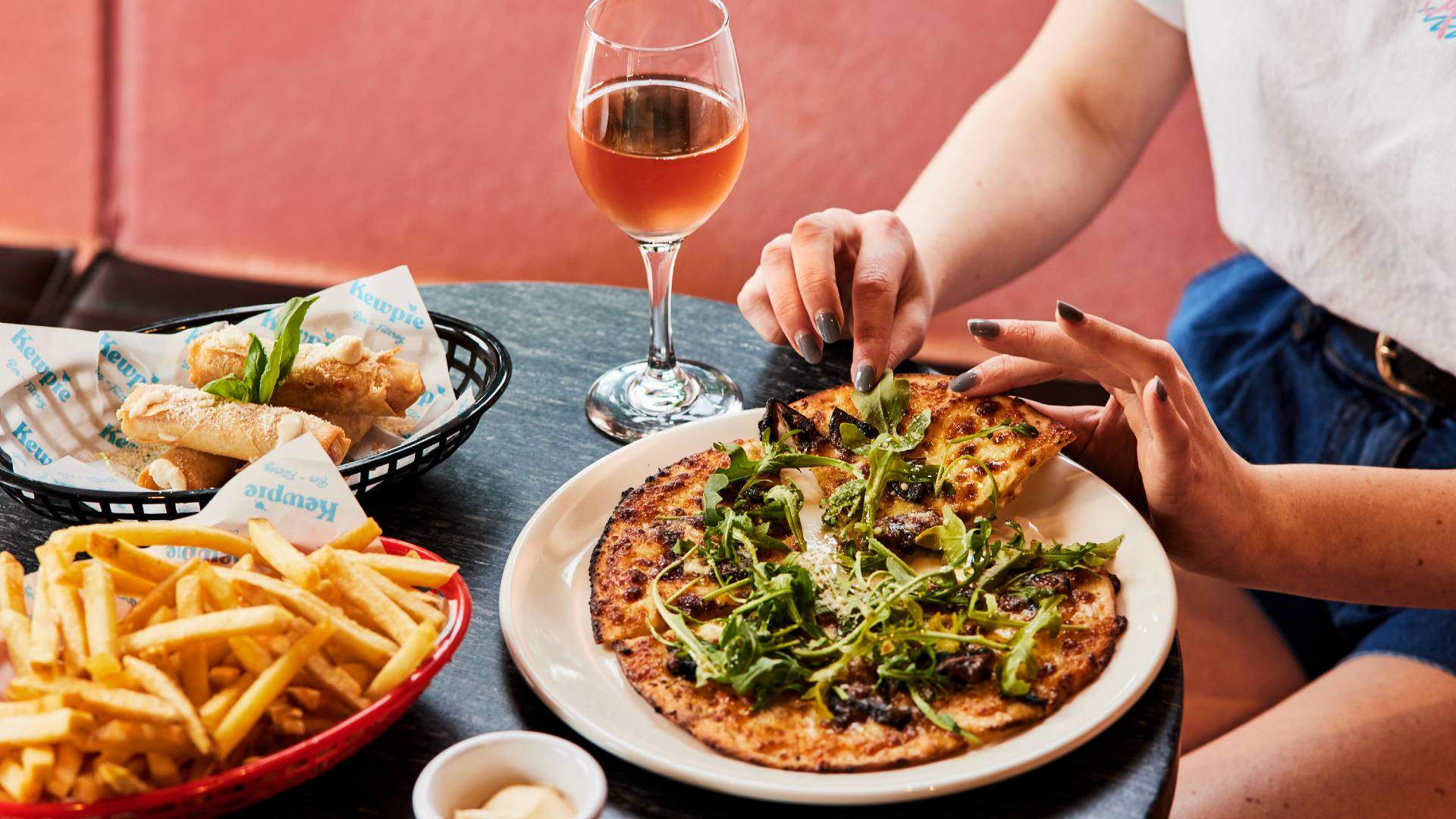 Kewpie's pizzas - some of the best cheap eats in melbourne