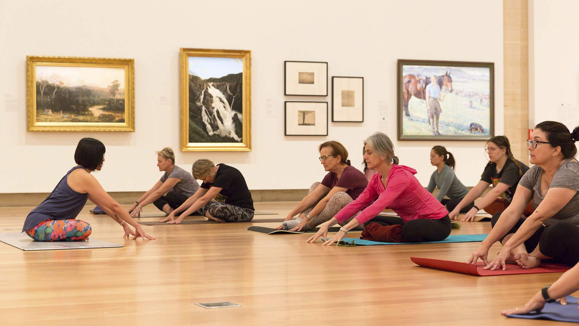 Mindfulness Yoga and Mind/Body Meditation at Queensland Art Gallery