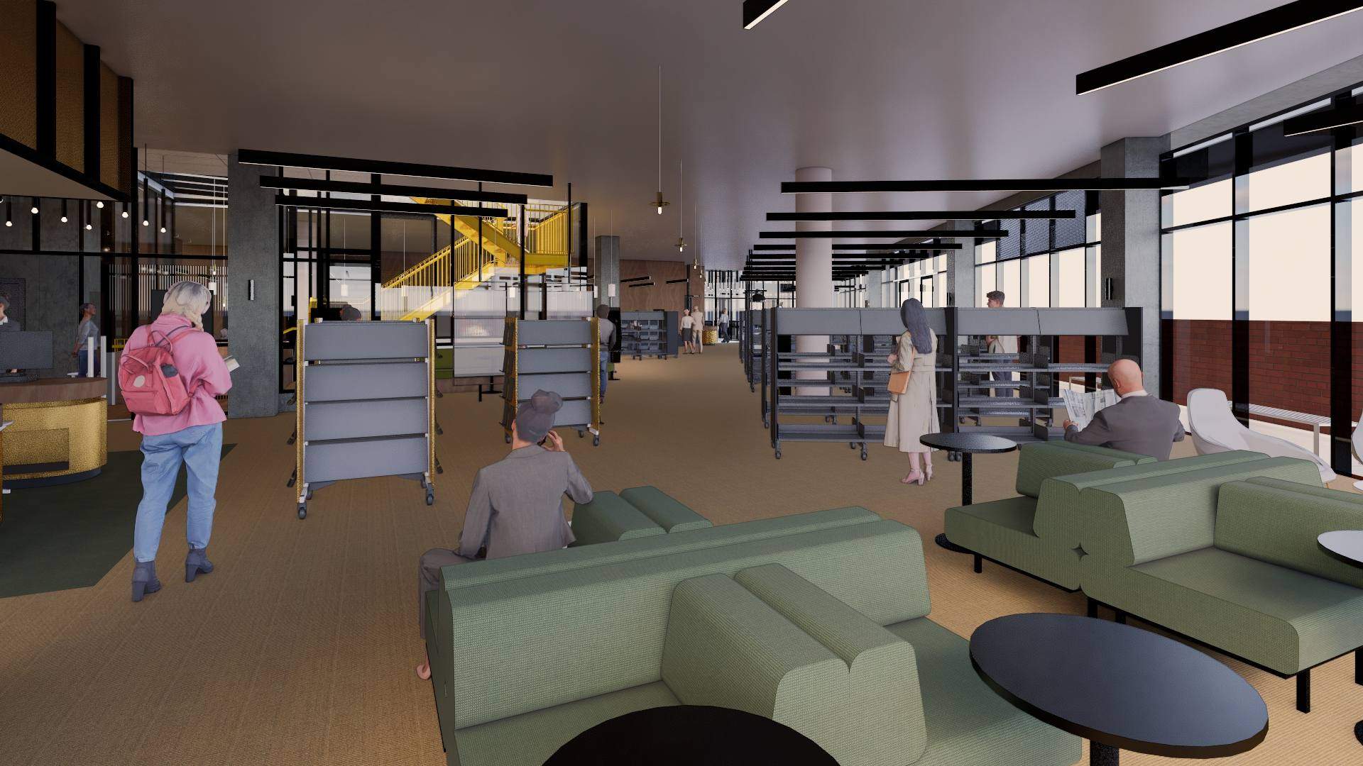 Here Are the Latest Plans for the QVM's Groundbreaking Rooftop Library and Community Hub