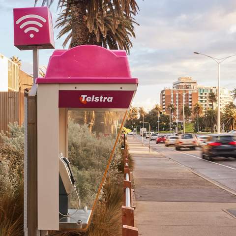 Telstra Is Rolling Out Free Wifi Across Its Payphones, Starting Immediately at Around 3000 Booths 