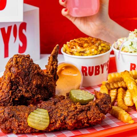 Free Fried Chicken Boxes at Ruby's