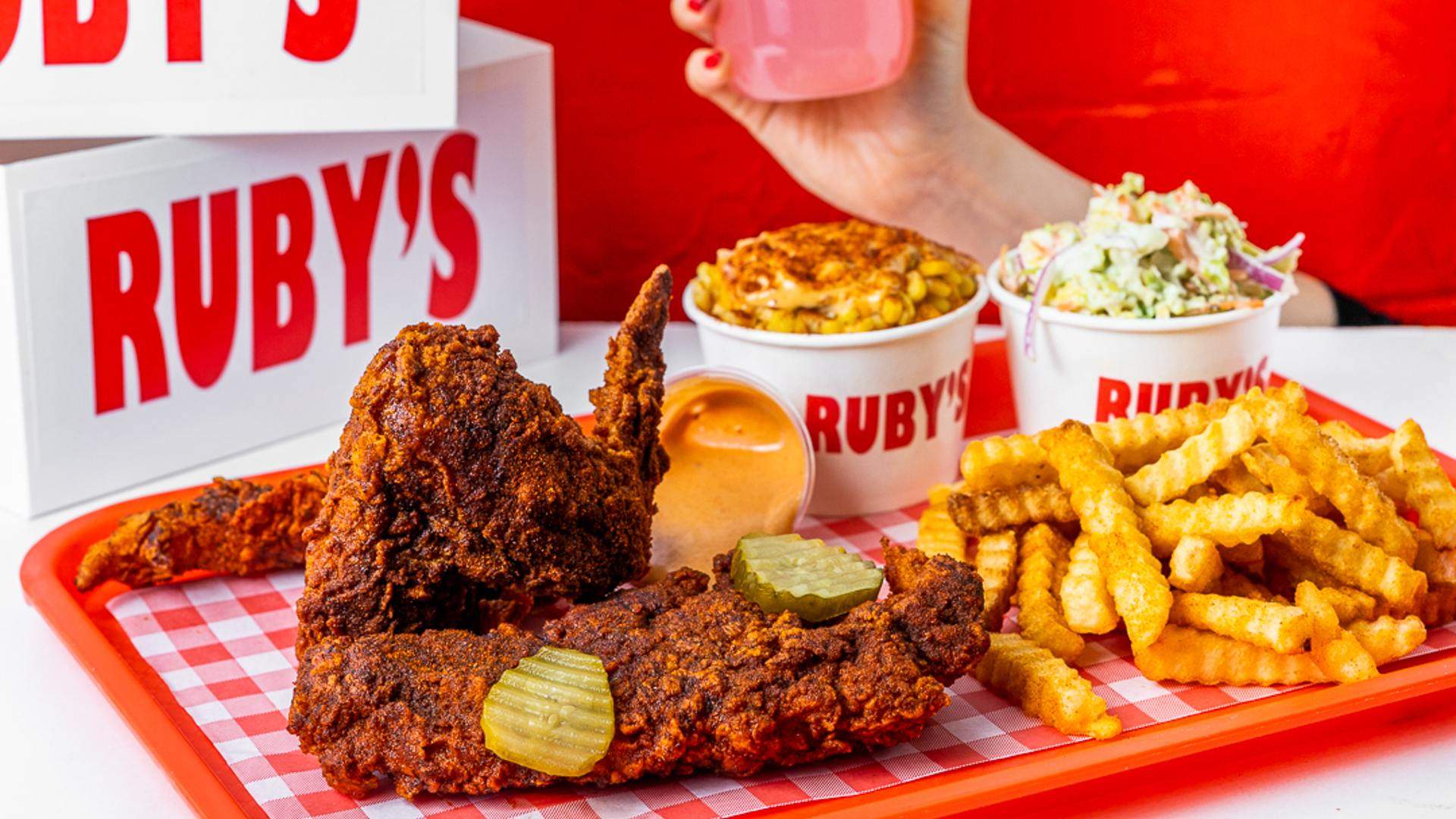 Free Fried Chicken Boxes at Ruby's