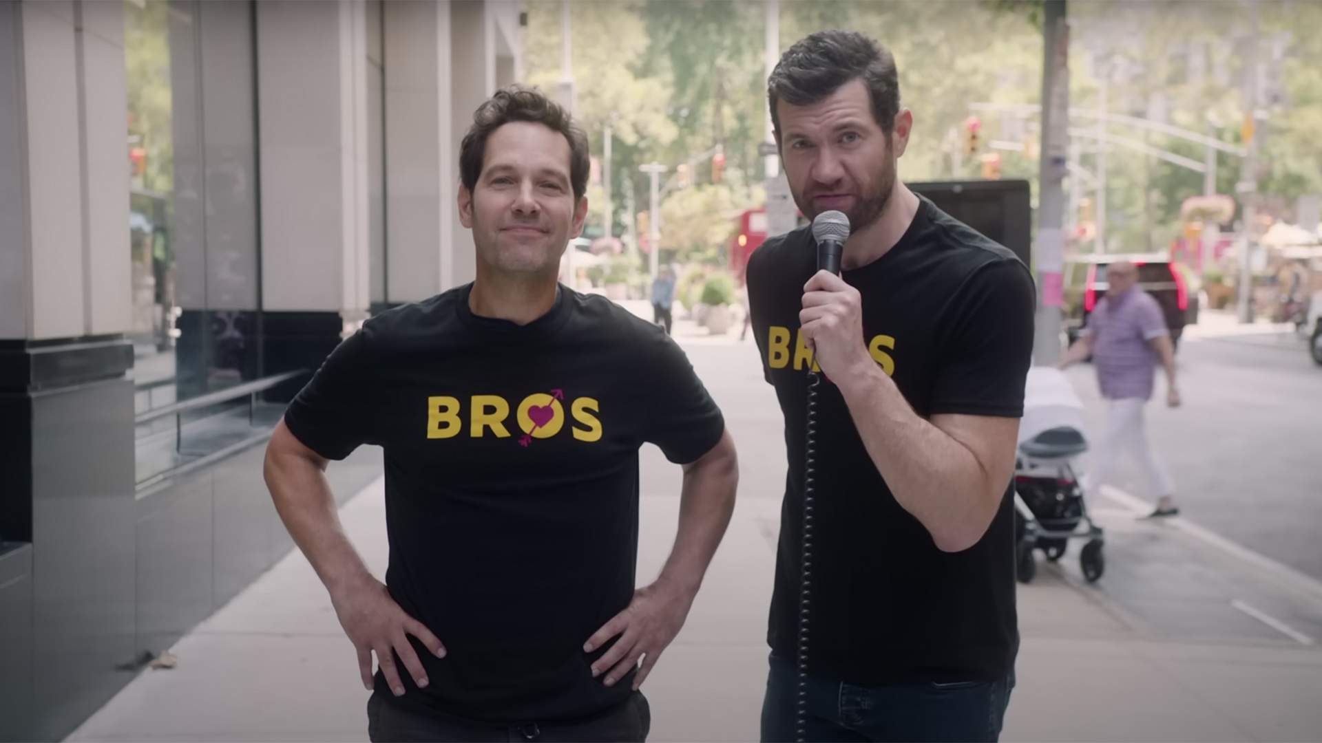 Billy Eichner Has Dropped a New 'Billy on the Street' with Paul Rudd to Get People to See 'Bros'