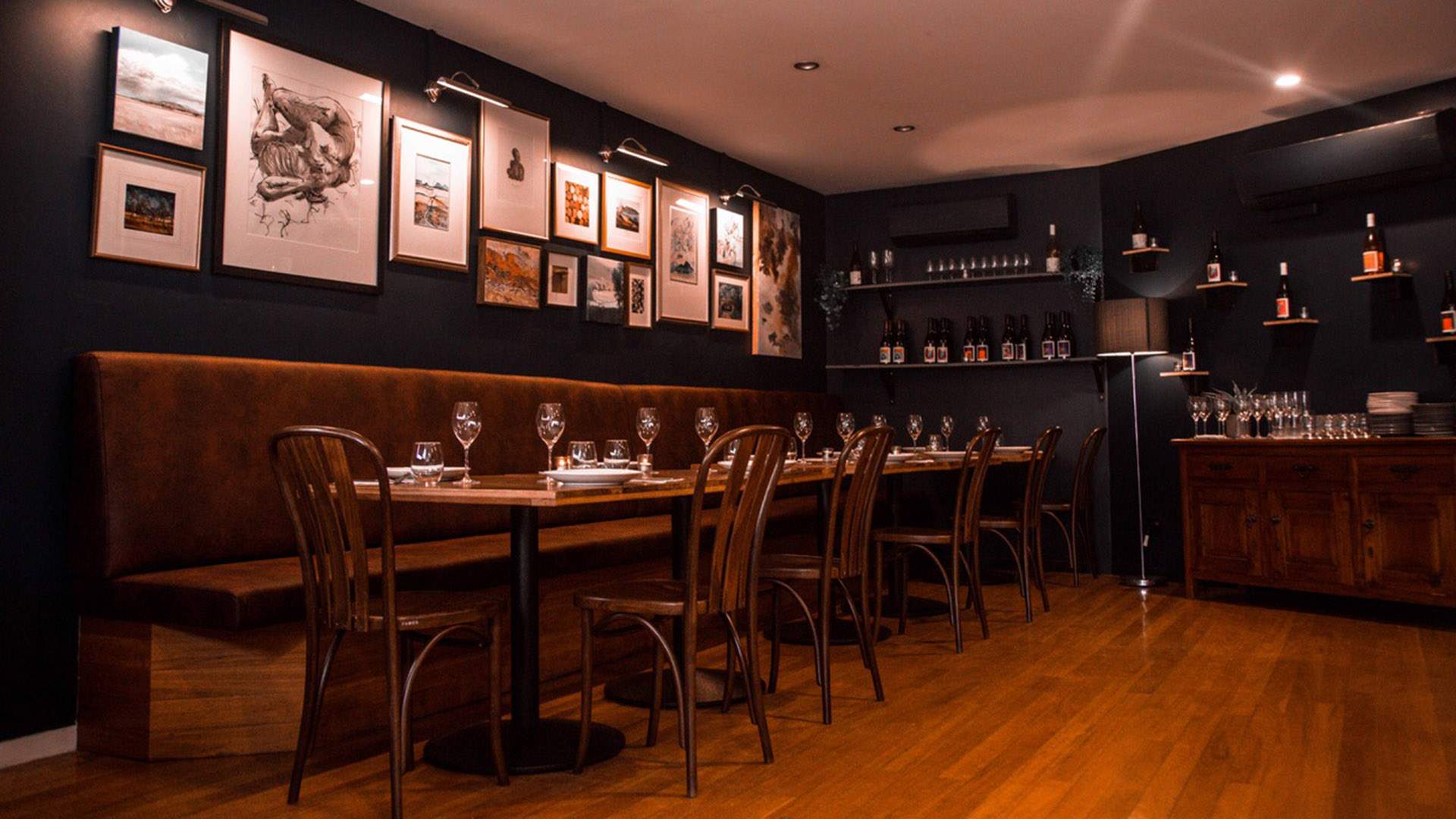 the main dining room at City Winery in Brisbane's Fortitude Valley.