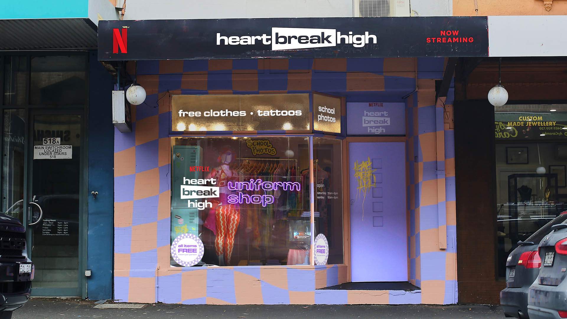 Rack Off: A 'Heartbreak High' Uniform Shop Is Giving Away Free Clothes in Sydney This Weekend