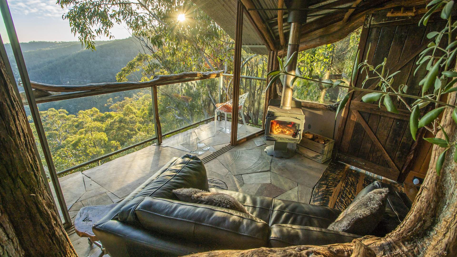 Wollemi Cabins Secret Treehouse blue mountains