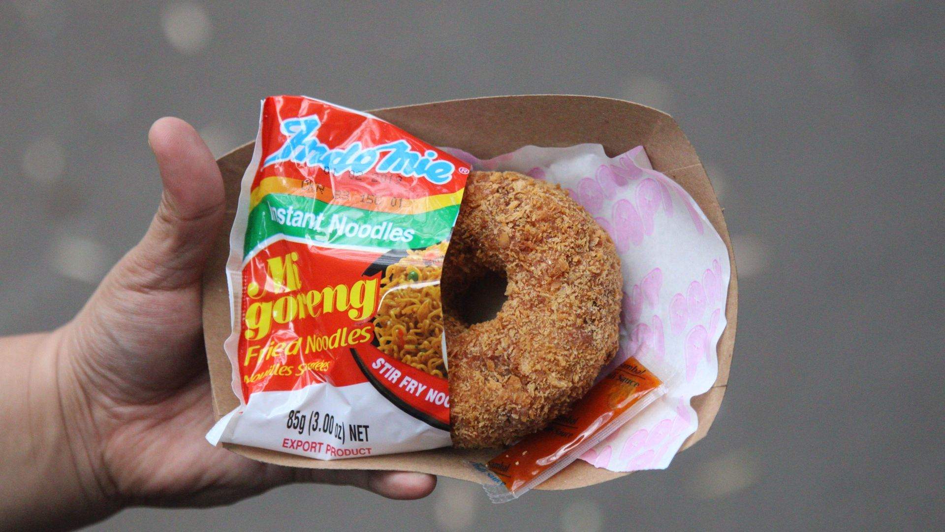 Mi Goreng doughnut from Donut Papi in Sydney