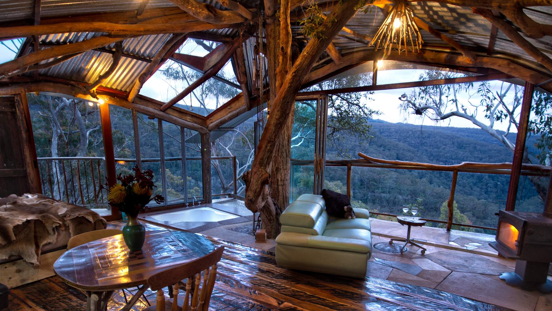 Wollemi Cabins Secret Treehouse blue mountains