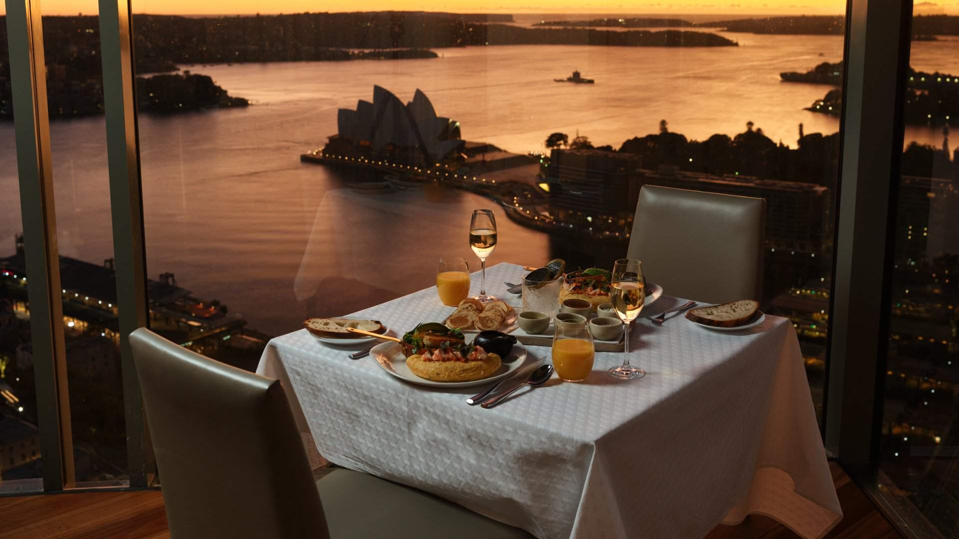 Sunrise Lobster Breakfast at Shangri-La Sydney