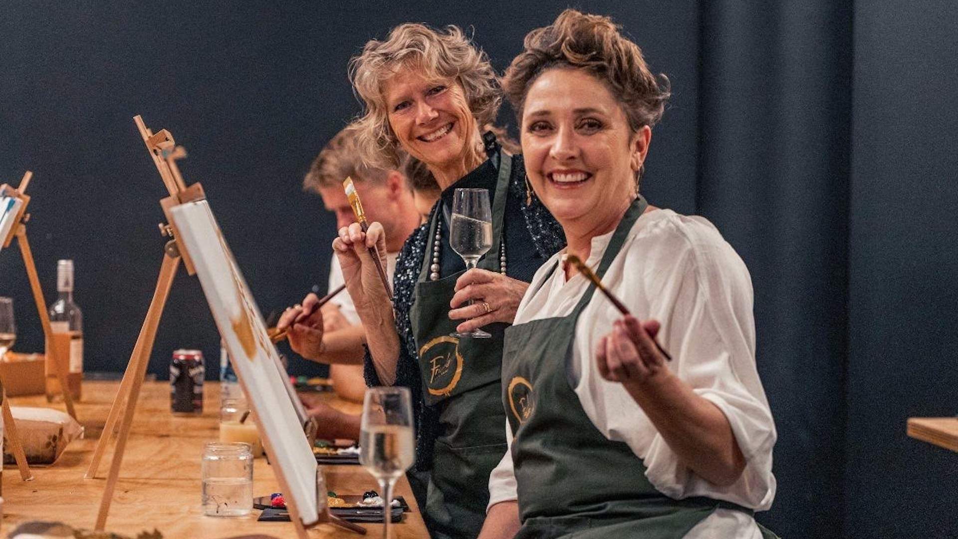 Frida's Sip n' Paint Ringwood North Opening Weekend Concrete Playground