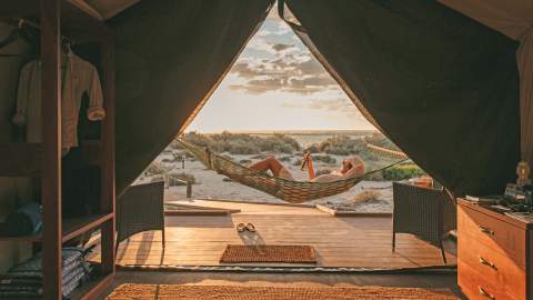 Sal Salis in Western Australia - the best glamping in Australia.