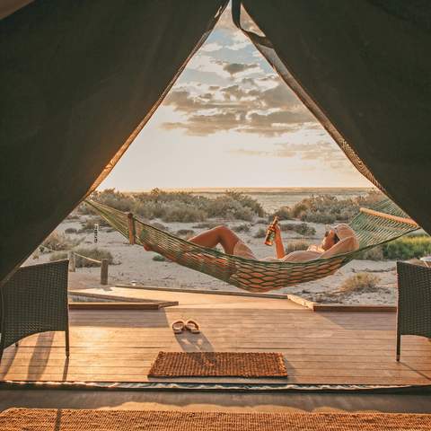 Sal Salis in Western Australia - the best glamping in Australia.