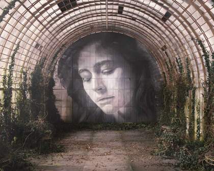 Now Running: Have a Peek Inside Street Art Legend Rone's Most Expansive Exhibition Yet