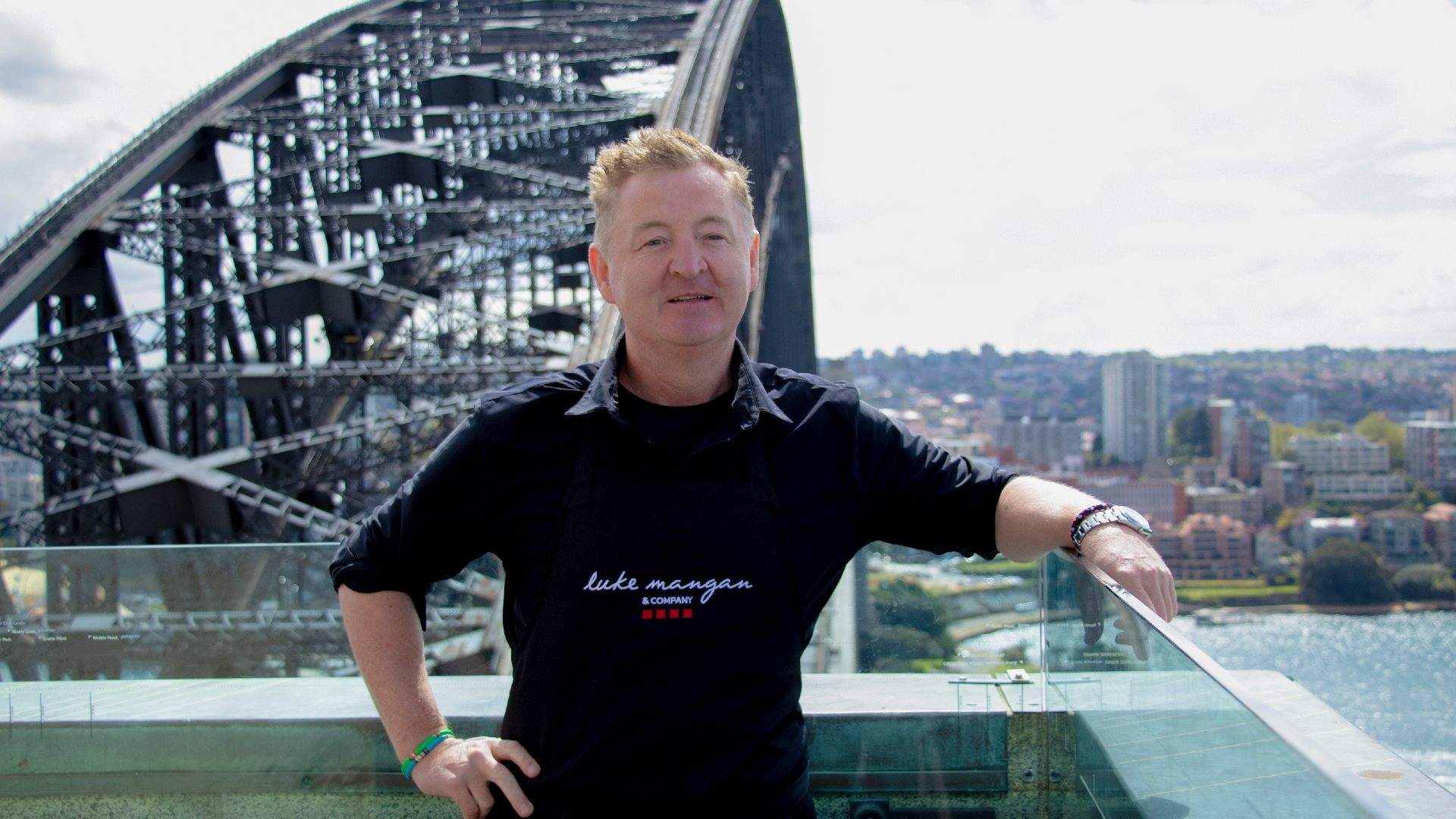 Star Chef Luke Mangan Is Creating a Sky-High Restaurant on Top of a Sydney Harbour Bridge Pylon